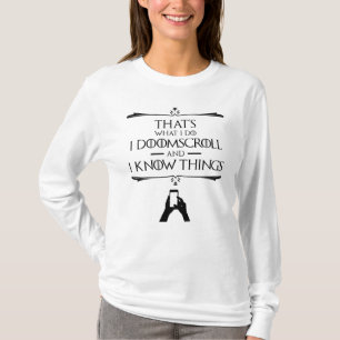 Das mache ich - ich mache einen Teufelskreis und i T-Shirt