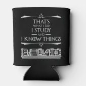 Das mache ich - ich studiere und ich kenne Dinge Dosenkühler (Rückseite)