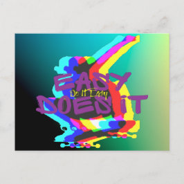 Das macht es einfach postkarte