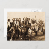 Das mächtige Sioux Postkarte (Vorne/Hinten)