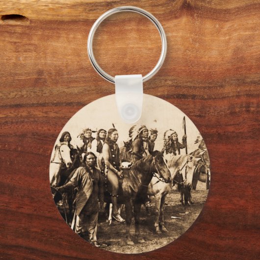 Das mächtige Sioux Schlüsselanhänger (Vorderseite)