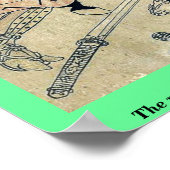 Das mächtige Tomoe Gozen von Katsukawa, Shuntei Uk Poster (Ecke)