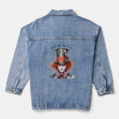 Das Mad Hatter Red Hair "Wir sind hier alle tot" Jeansjacke (Rückseite)