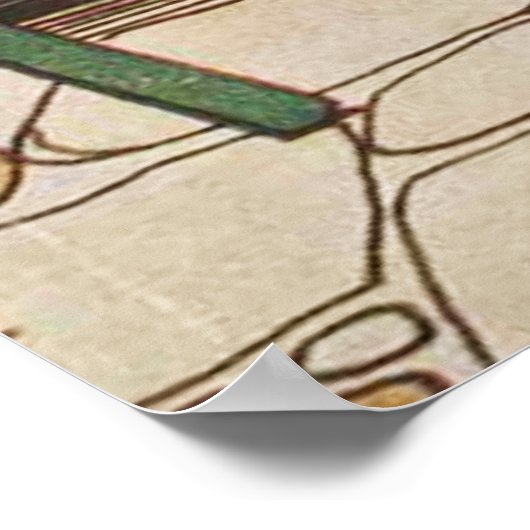 Das Mad Tea Party Poster (Ecke)