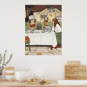 Das Mad Tea Party Poster (Küche)