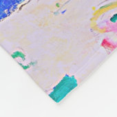 Das Mäda Primavesi-Gemälde von Gustav Klimt Fleecedecke (Ecke)