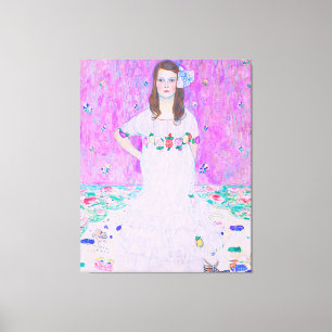 Das Mäda Primavesi-Gemälde von Gustav Klimt Leinwanddruck