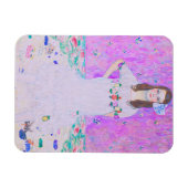 Das Mäda Primavesi-Gemälde von Gustav Klimt Magnet (Horizontal)