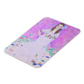 Das Mäda Primavesi-Gemälde von Gustav Klimt Magnet (Linke Seite)