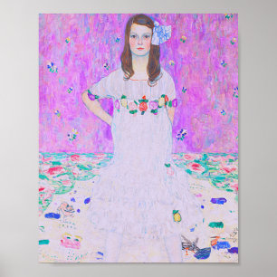 Das Mäda Primavesi-Gemälde von Gustav Klimt Poster