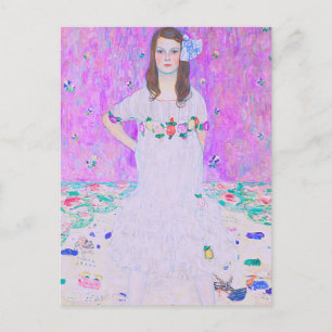 Das Mäda Primavesi-Gemälde von Gustav Klimt Postkarte