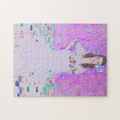 Das Mäda Primavesi-Gemälde von Gustav Klimt Puzzle (Horizontal)