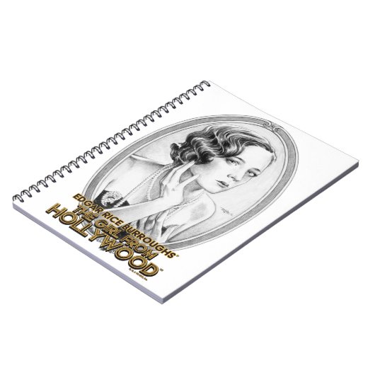 Das Mädchen aus Hollywood-Notebook Notizblock (Linke Seite)