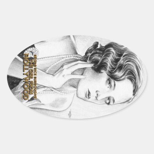 Das Mädchen aus Hollywood Stickers (Vorderseite)
