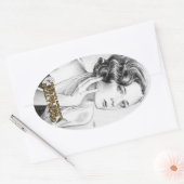 Das Mädchen aus Hollywood Stickers (Umschlag)