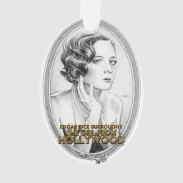 Das Mädchen aus Hollywood Weihnachtsbaum-Ornament Ornament