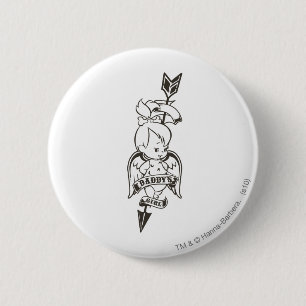 Das Mädchen B&W PEBBLES™ Vatis Button