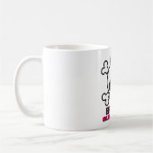 Das Mädchen Badass Seemanns Kaffeetasse (Links)