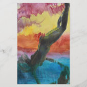 Das Mädchen Briefpapier (Vorderseite)