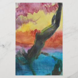 Das Mädchen Briefpapier