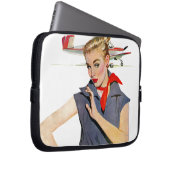 Das Mädchen, das Flugzeuge gestohlen hat Laptopschutzhülle (Vorne Rechts)