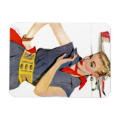 Das Mädchen, das Flugzeuge gestohlen hat Magnet (Horizontal)