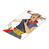 Das Mädchen, das Flugzeuge gestohlen hat Magnet (Linke Seite)