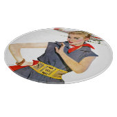 Das Mädchen, das Flugzeuge gestohlen hat Schneidebrett (Ecke)