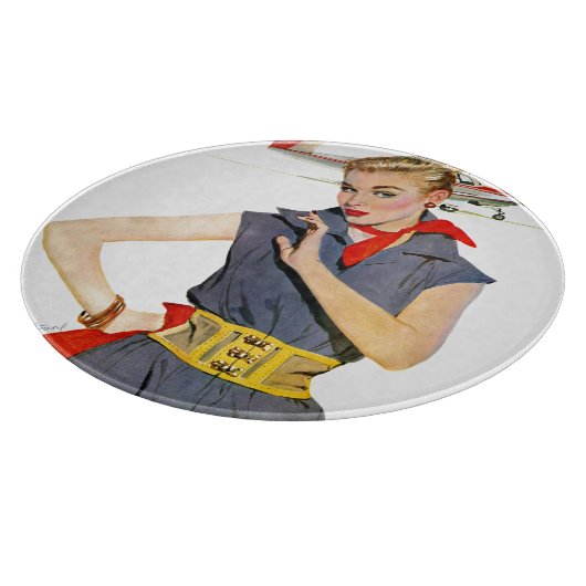 Das Mädchen, das Flugzeuge gestohlen hat Schneidebrett (Ecke)