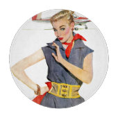 Das Mädchen, das Flugzeuge gestohlen hat Schneidebrett (Vorderseite)