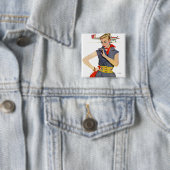 Das Mädchen, das Flugzeuge stahl Button (Beispiel)
