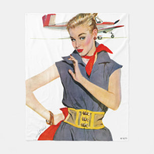 Das Mädchen, das Flugzeuge stahl Fleecedecke