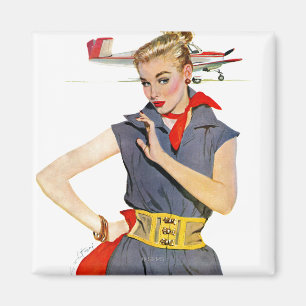 Das Mädchen, das Flugzeuge stahl Magnet