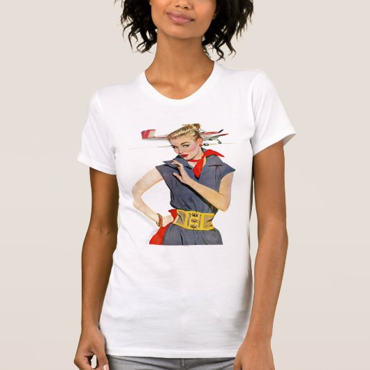 Das Mädchen, das Flugzeuge stahl T-Shirt (Vorderseite)
