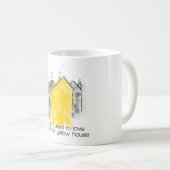 Das Mädchen, das ich zu den Liebeleben in diesem Kaffeetasse (VorderseiteRechts)