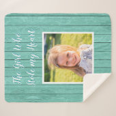 Das Mädchen, das mir das Herz gestohlen hat Sherpadecke (Vorderseite (Horizontal))