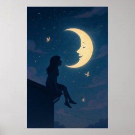 Das Mädchen, das mit dem Mond spricht Poster