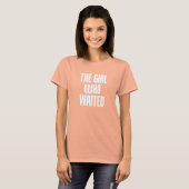 Das MÄDCHEN, das T-Shirt GEWOHNT (Vorne ganz)