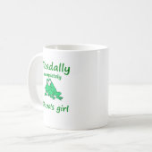 das Mädchen der oupas Kaffeetasse (Vorderseite Links)