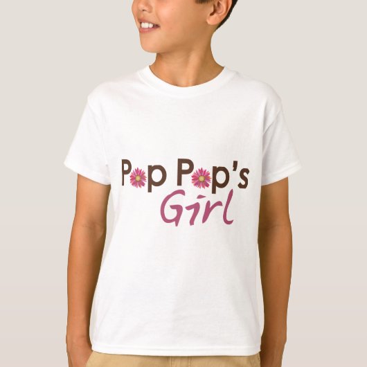 das Mädchen des Pop-Pops T-Shirt (Vorderseite)