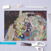 Das Mädchen durch Gustav Klimt, Kunst nouveau, Seidenpapier (Handwerk)