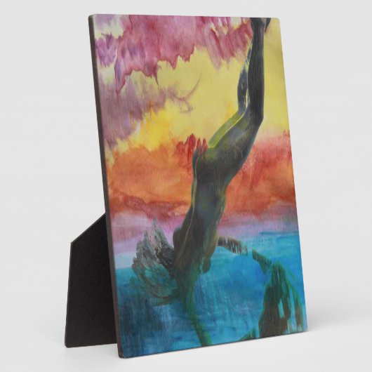 Das Mädchen Fotoplatte (Seite)