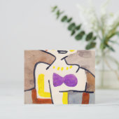 Das Mädchen im Norden, 1939 von Paul Klee Postkarte (Stehend Vorderseite)