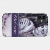 Das Mädchen im Wald (Blume) Case-Mate iPhone Hülle (Rückseite (Horizontal))