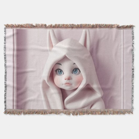 „Das Mädchen im Zaubermantel“ Decke (Vorderseite)