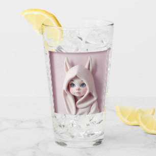 „Das Mädchen im Zaubermantel“ Glas