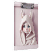 „Das Mädchen im Zaubermantel“ Klemmbrett (Rechts)