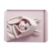 „Das Mädchen im Zaubermantel“ Magnet (Horizontal)