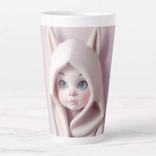 „Das Mädchen im Zaubermantel“ Milchtasse