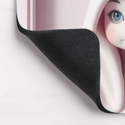 „Das Mädchen im Zaubermantel“ Mousepad (Ecke)